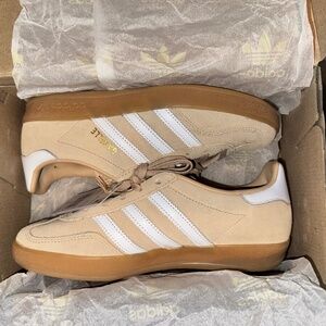 Women’s Adidas Gazelle Indoor Beige 6.5